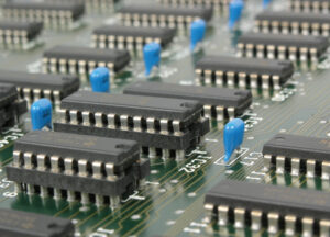 Výroba elektronických součástek